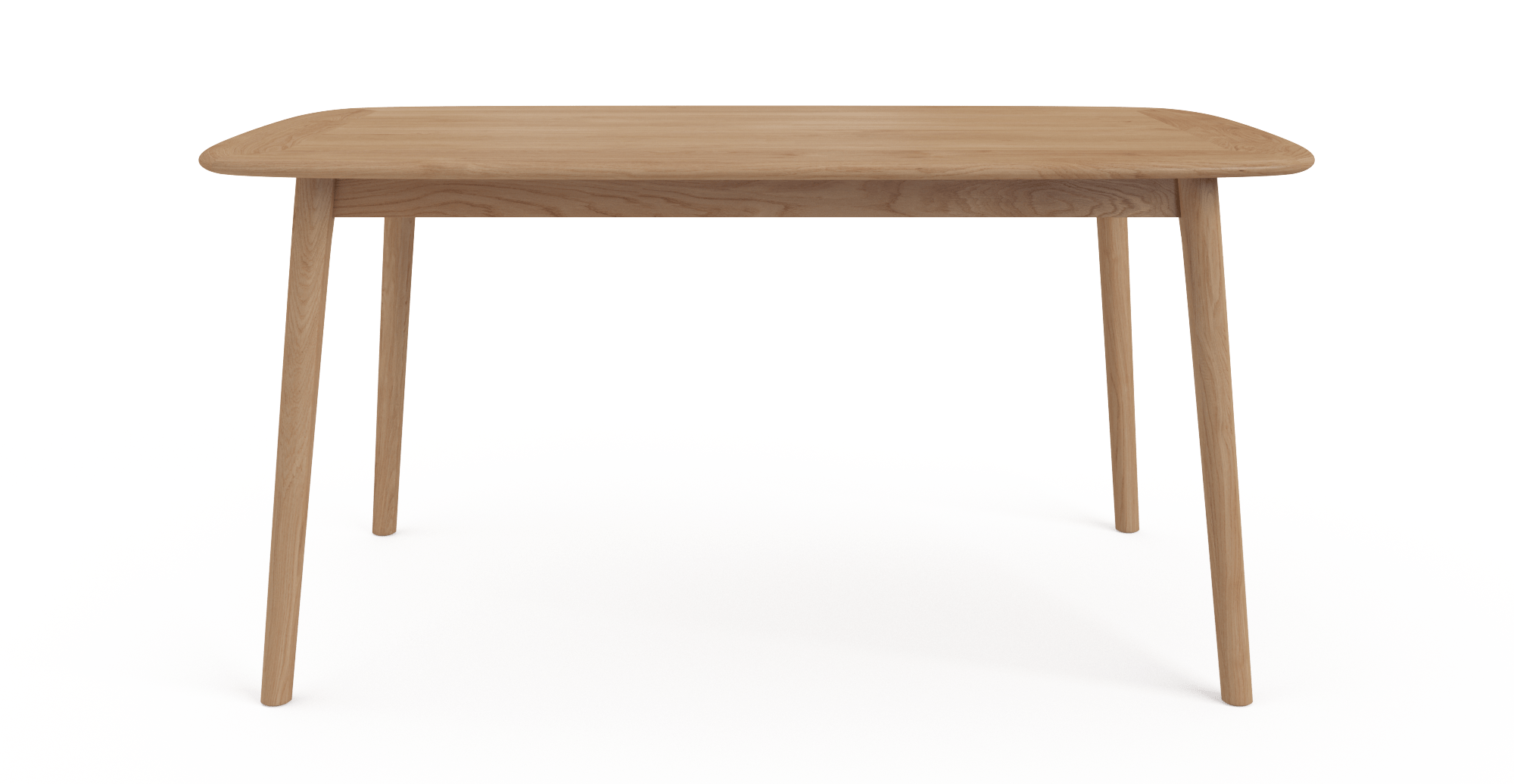 Buy Brosa Kaneko Compact Dining Table (Scandi Oak, 160cm) Online Brosa
